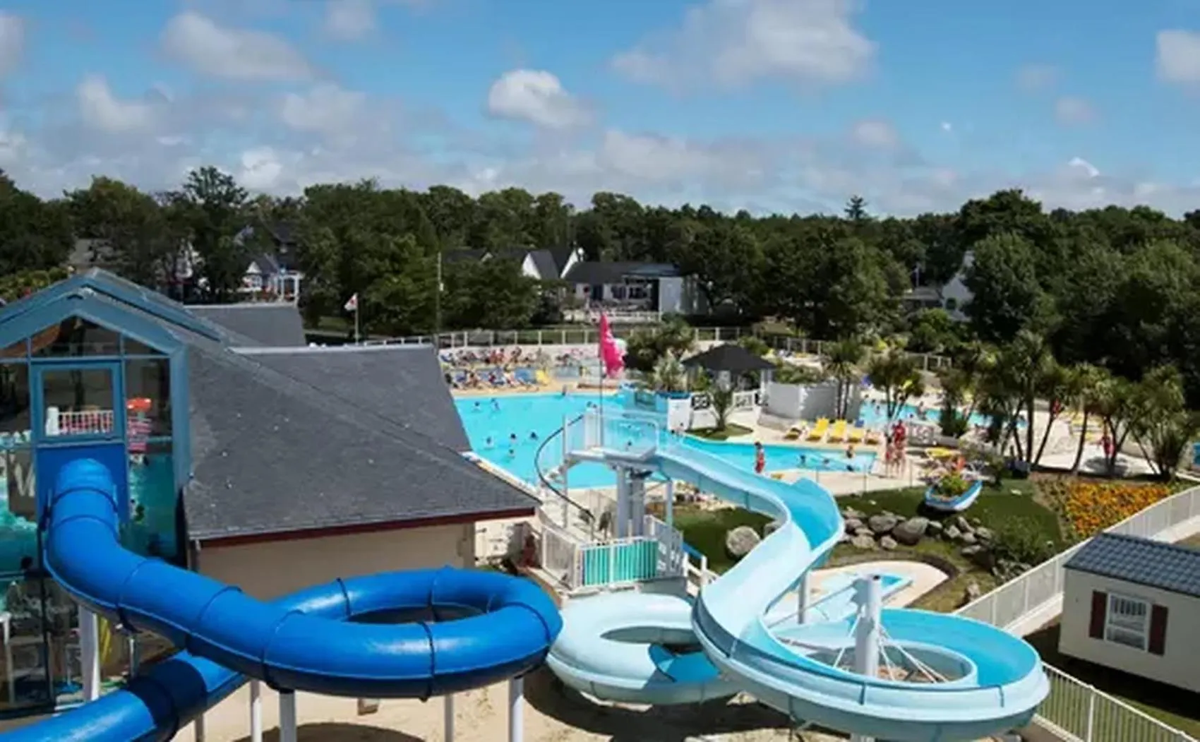 Domaine De Kerlann - Mobilhome Refait A Neuf- 40M2 - Service De Conciergerie Et Lits Faits Offerts Pont-Aven 0*,  France